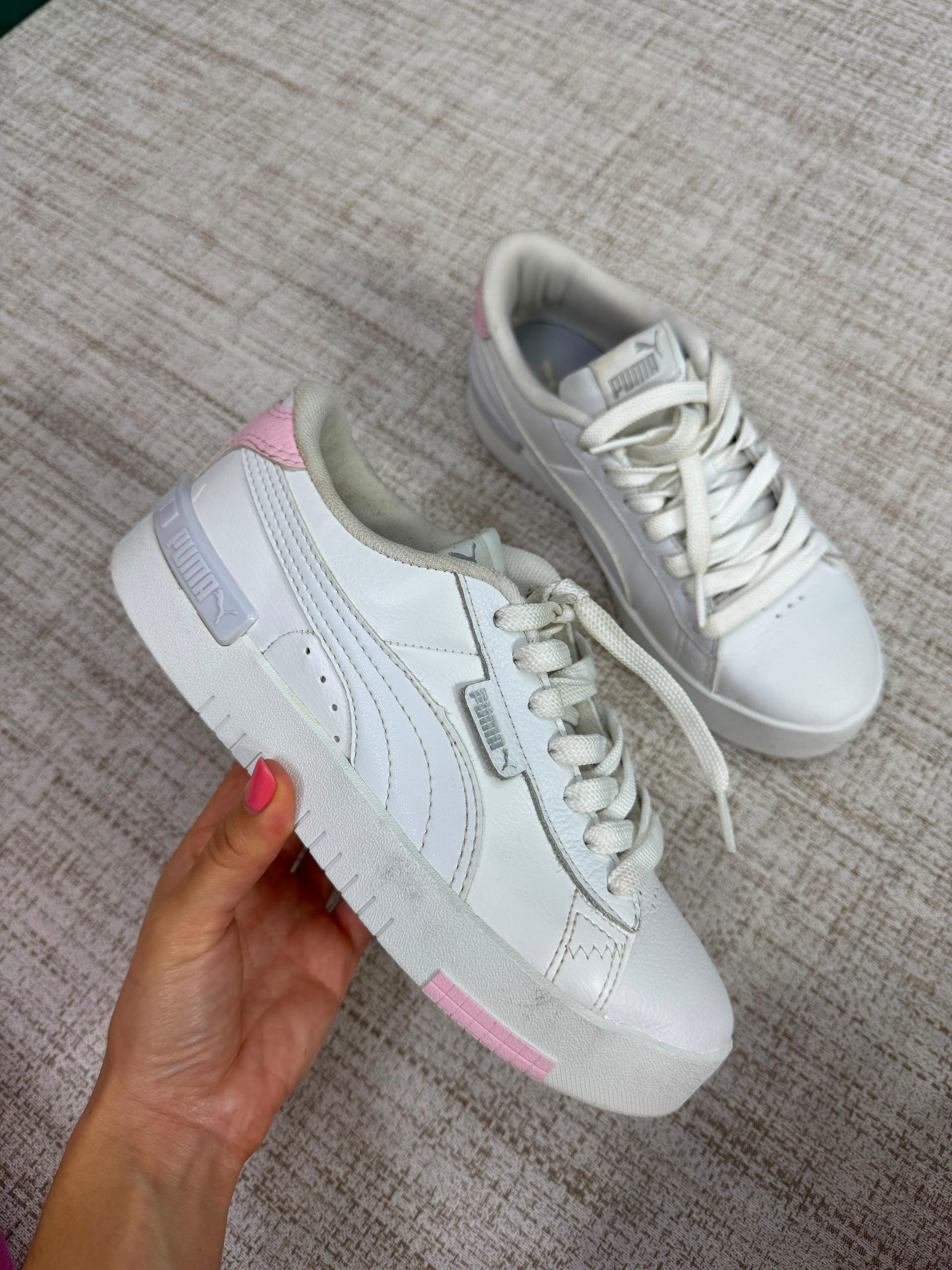 Tênis Jada Bdp branco e rosa - Puma