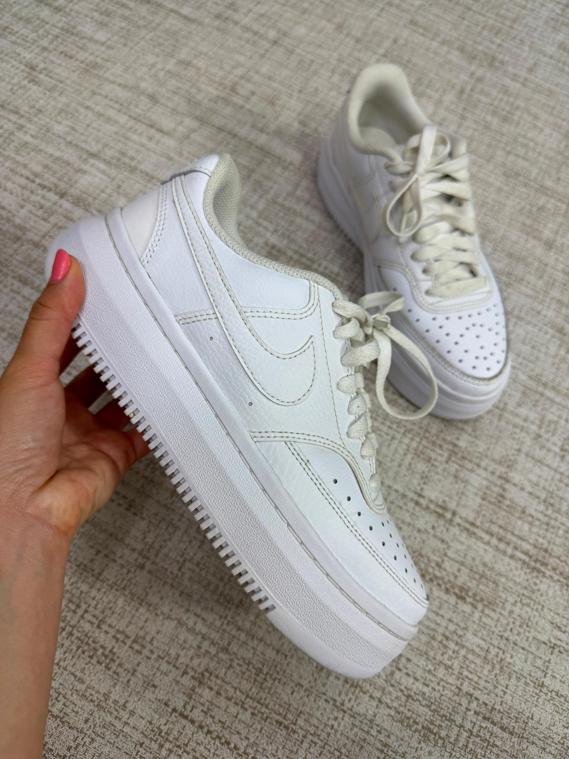 Tênis Court Vision Alta Feminino Branco - Nike