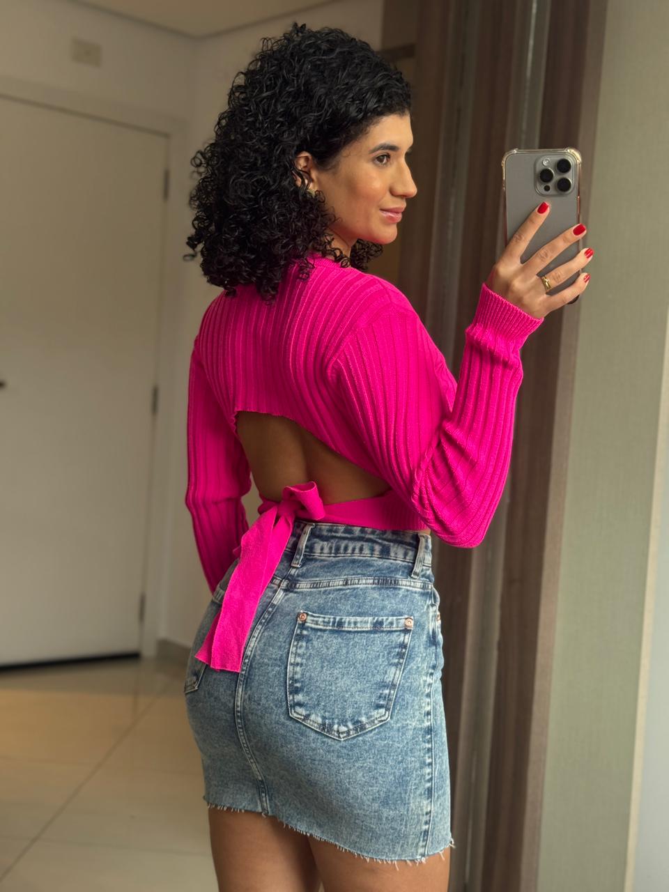Saia Jeans com Elastano - Rocksham