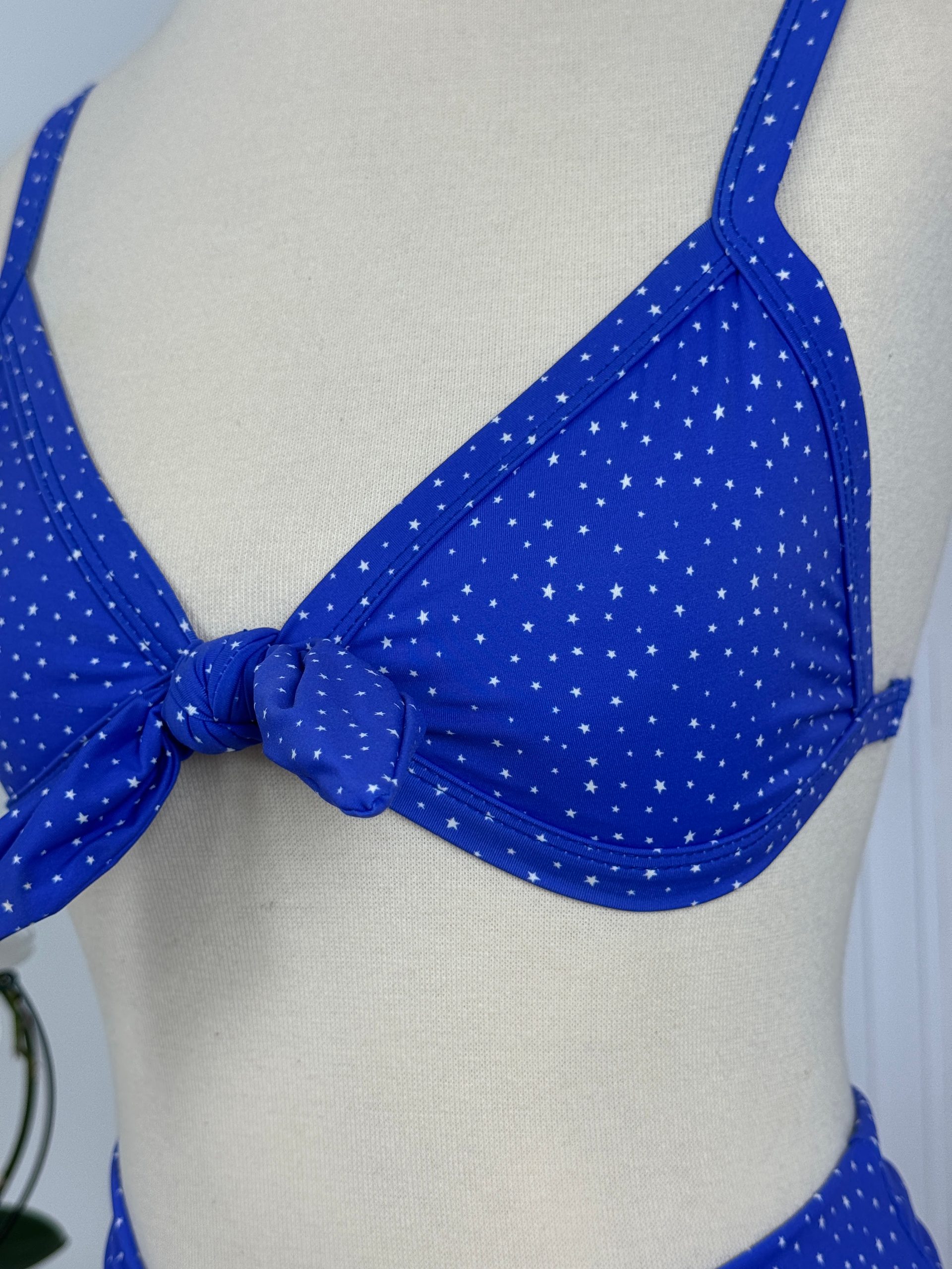 Conjunto Biquíni Azul Estrelas - Doce Mar