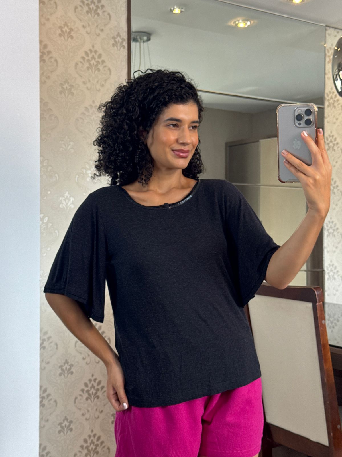 Blusa chumbo mesclada - Forum