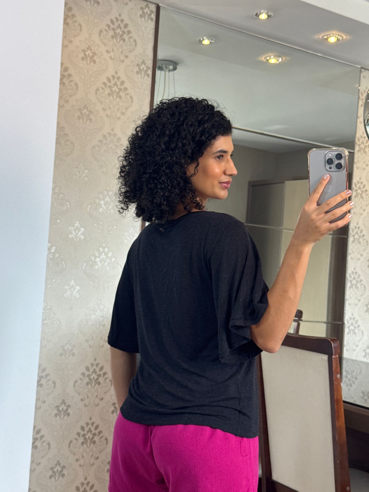 Blusa chumbo mesclada - Forum